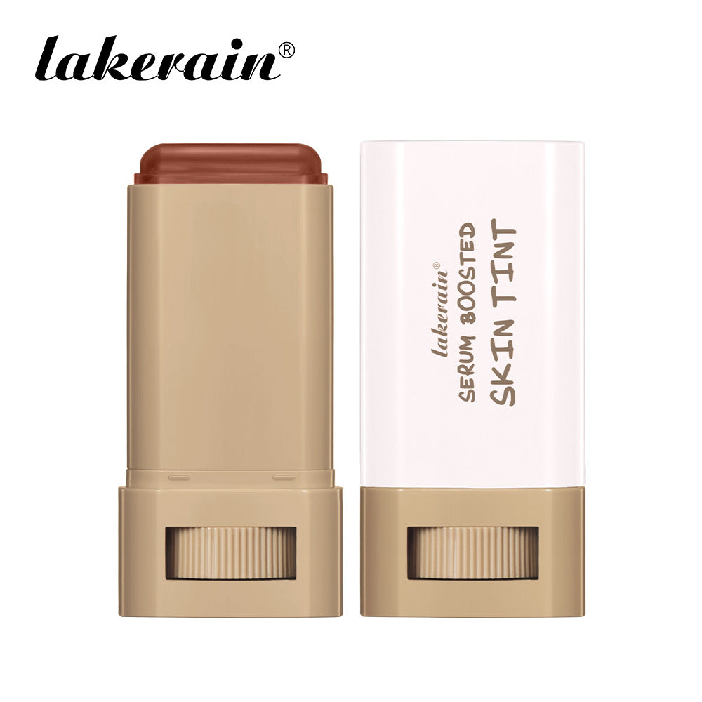 Cross-border Lakerain Colored Solid Moisturizing Essence To Evenly Brighten Skin Color Foundation Stick Natural Conformable Not Stuck Powder